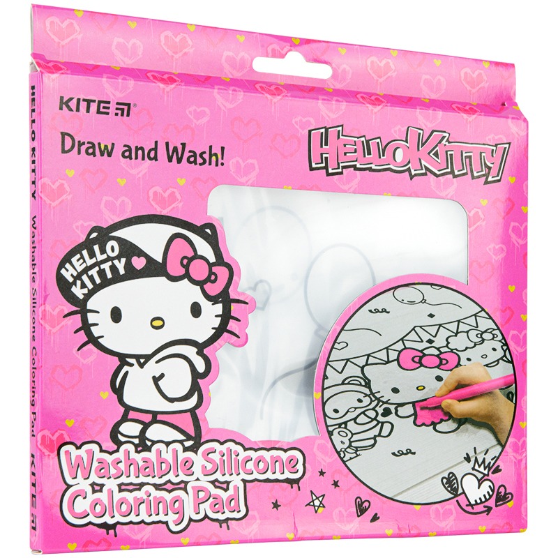 Підкладка розмальовка для столу силікон. Hello Kitty (30×40cм)