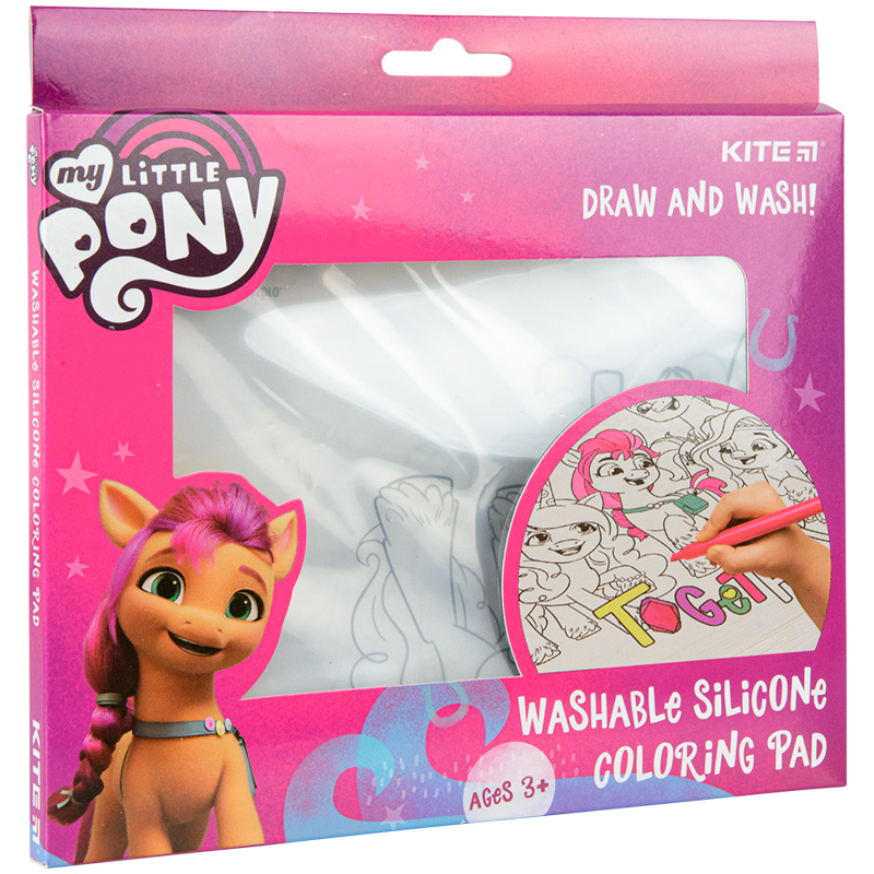 Підкладка розмальовка для столу силікон. Little Pony (30×40cм)