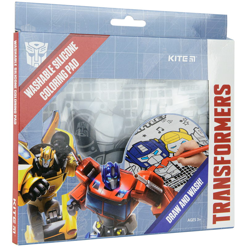 Підкладка розмальовка для столу силікон. Transformers (30×40cм)