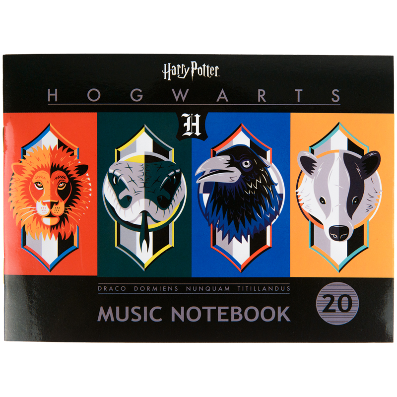 Нотний зошит А5 20 аркушів Harry Potter