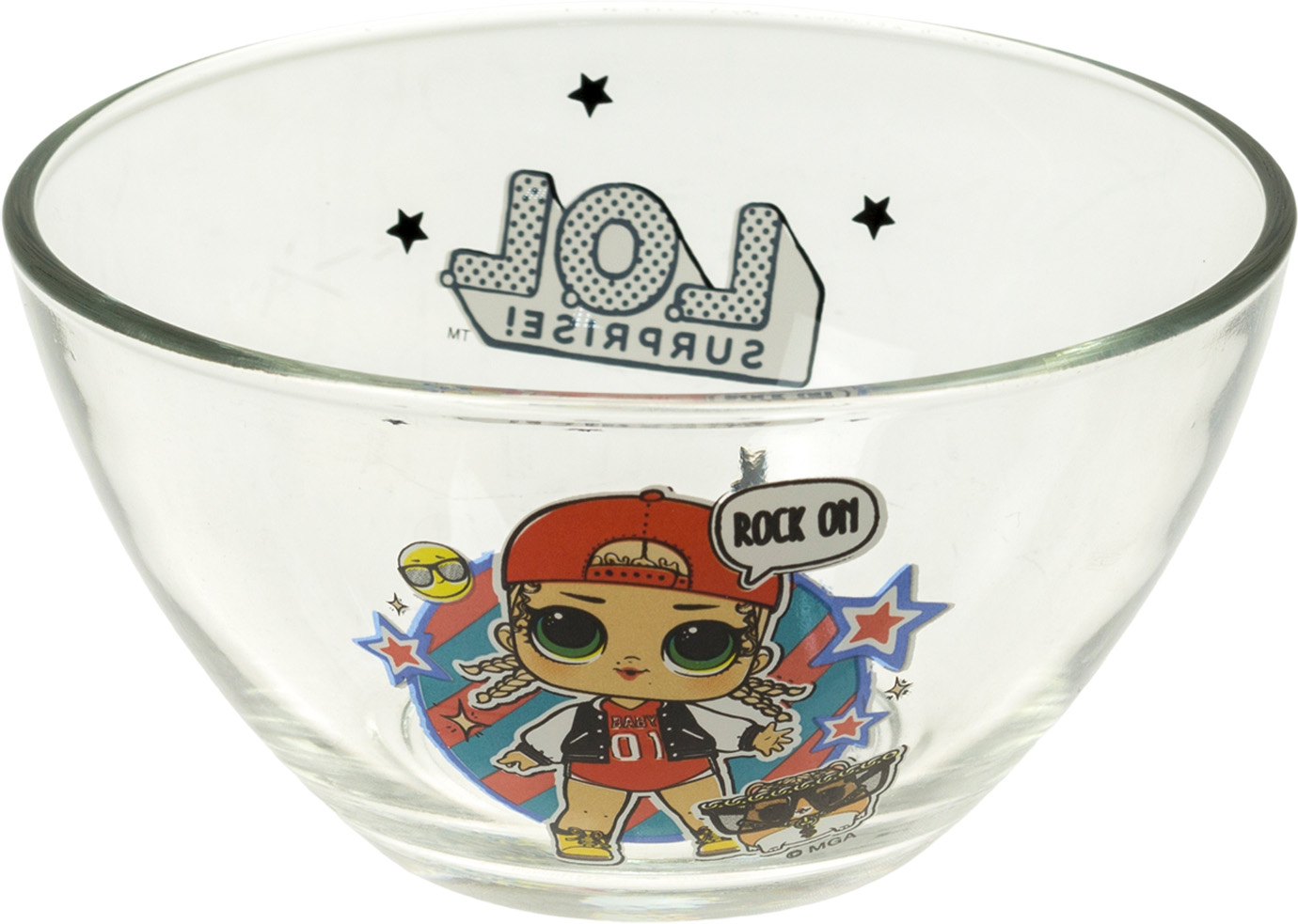 Салатник скло «L.O.L.Surprise!MC Swag» 13см 400мл
