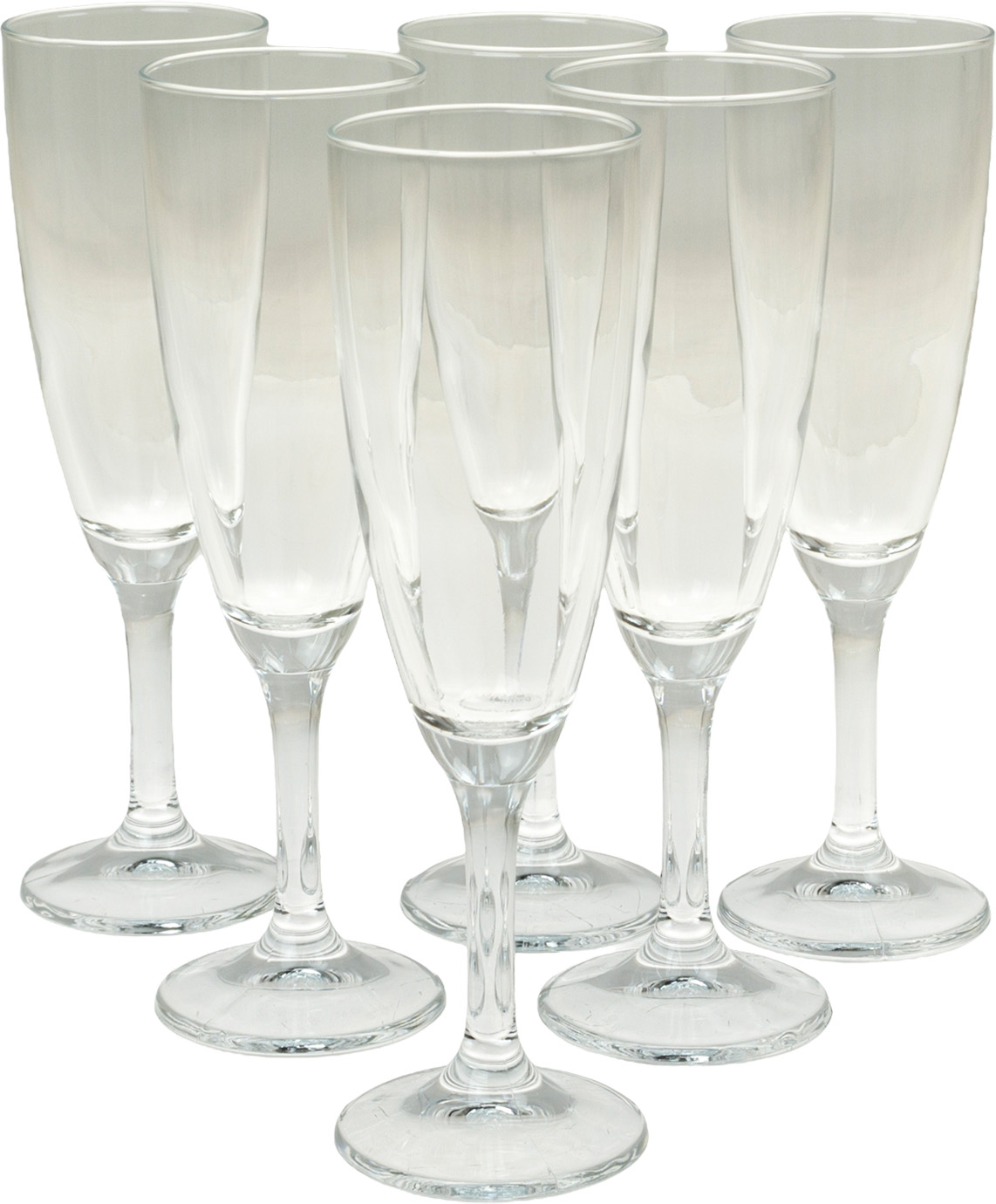 Набір фужерів скло «Prosecco flute» (6шт) 150мл (шампанське)