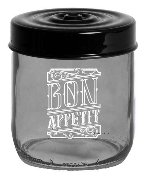 Банка скло «Herevin Transparent Grey» 0,425л