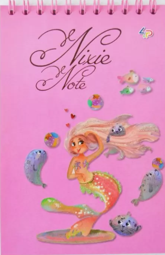Блокнот А6 40 аркушів клітинка «Nixie» seal