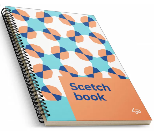 Блокнот А5 40 аркушів «Creamy sketch book»