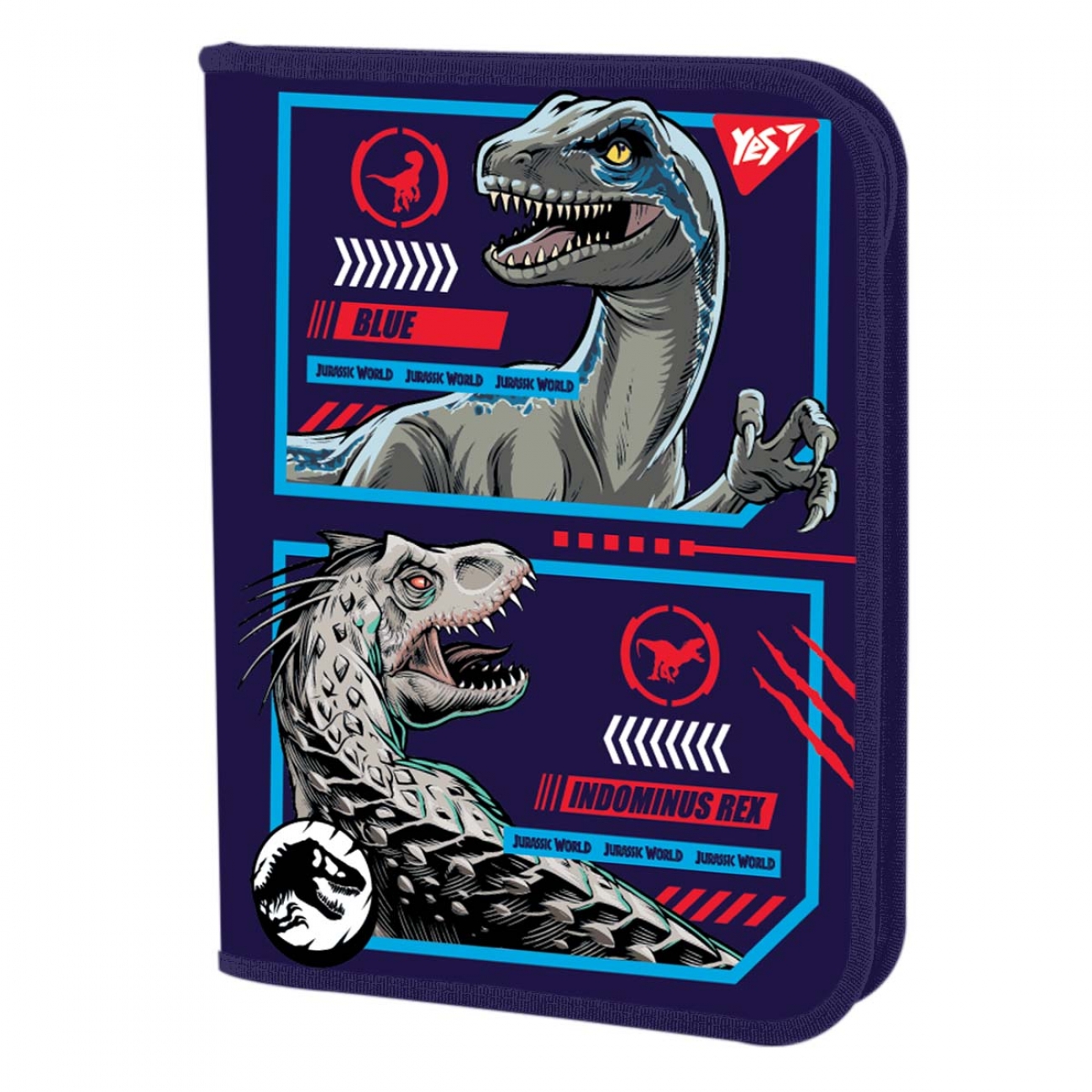 Папка для зош. В5 «Jurassic World» на блискавці пластикова
