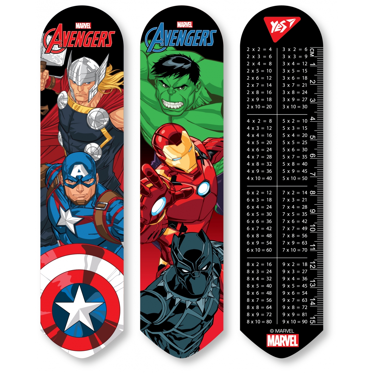 Закладка пластикова 2D Marvel.Avengers