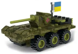 Конструктор Армія 83-140дет., 4 вида, в дисплеї44,2×19,5×14,5см КІ