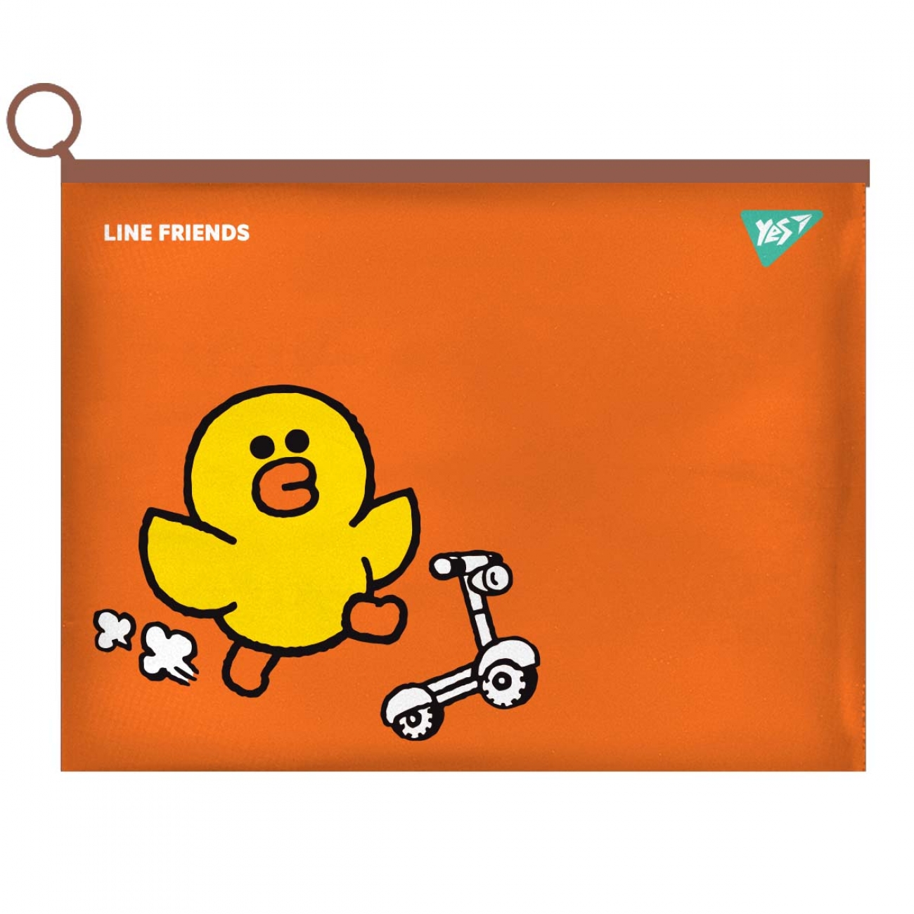 Папка-конверт В6 Line Friends. Sally на блискавці