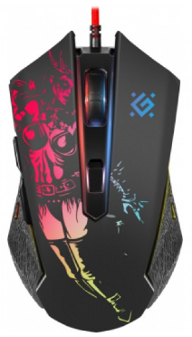 Мишка ігрова Sin`Sister GM-933 7200dpi +килимок, USB black