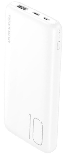 УМБ XO Power Bank 10000mAh 1хUSB white