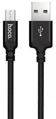 Кабель USB > microUSB X14 2м black