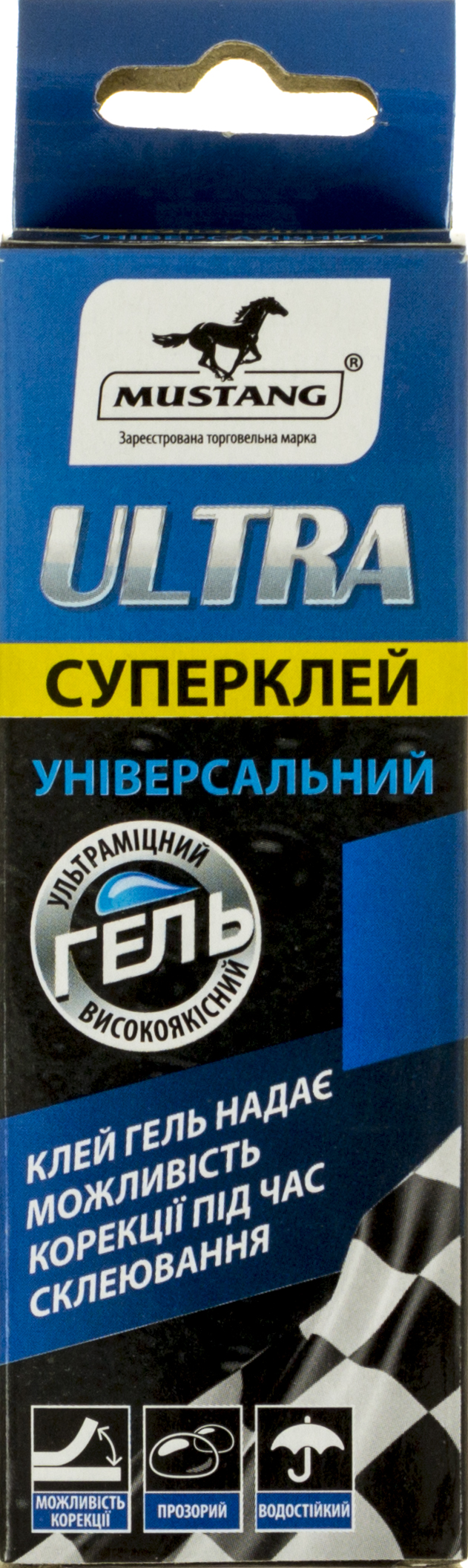 Суперклей-гель Mustang 20гр