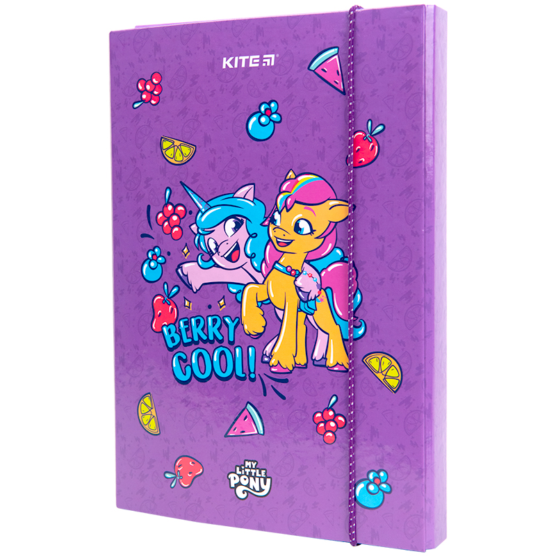 Папка для зош. В5 «Little Pony» на резинці картон