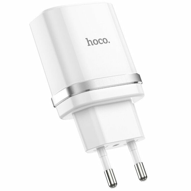 Зарядний пристрій швидка зарядка 1USB+microUSB 1м 3.0A 18w white/black