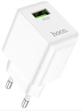 Зарядний пристрій швидка зарядка 1USB+Type-C 1м 3A 18w white