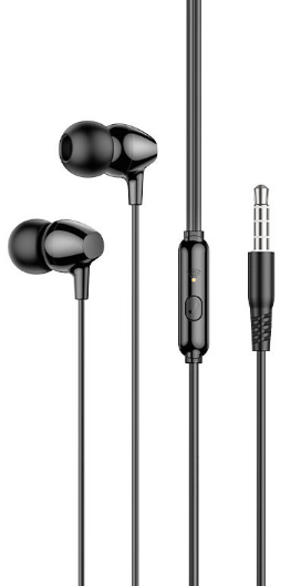 Навушники вакуумні M94 1,2м black+мікрофон