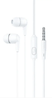 Навушники вакуумні M97 1,2м white+мікрофон