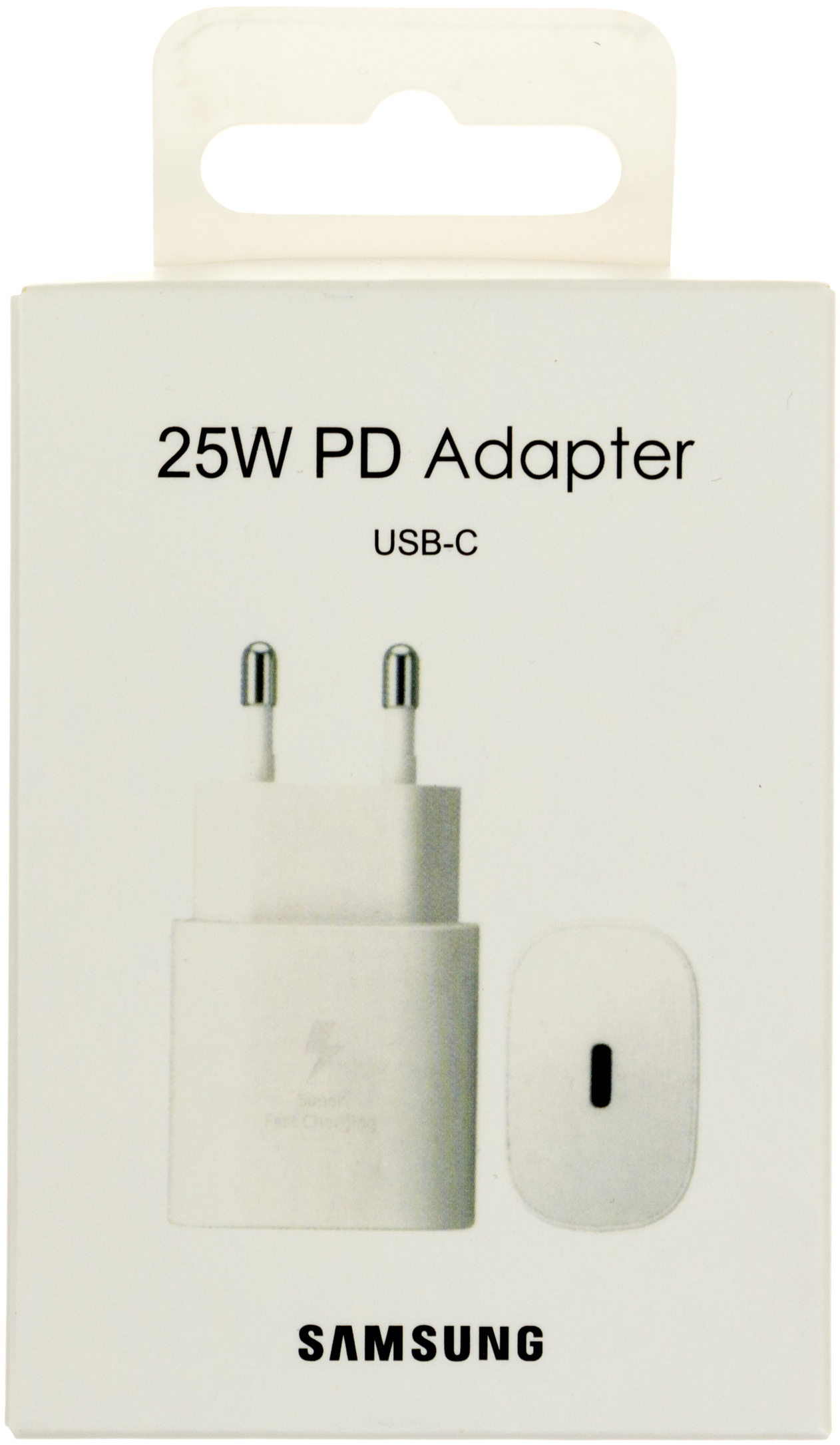 Зарядний пристрій швидка зарядка Type-C 3A, 25W white