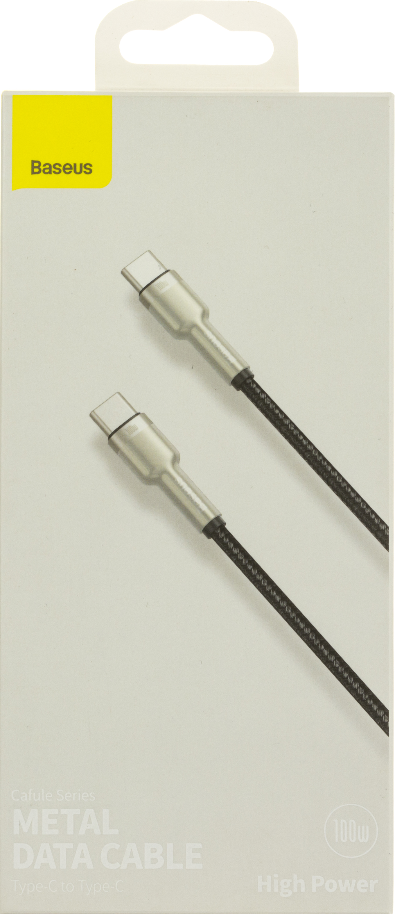Кабель Type-C > Type-C Baseus 100W 20V 5A 1м