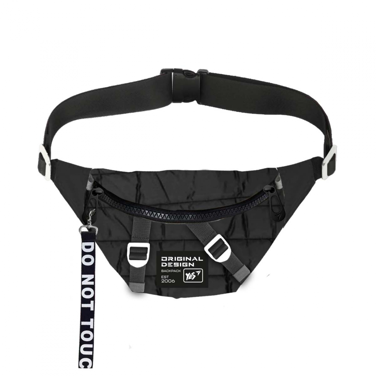 Сумка на пояс 1 відділення, DSGN. Black