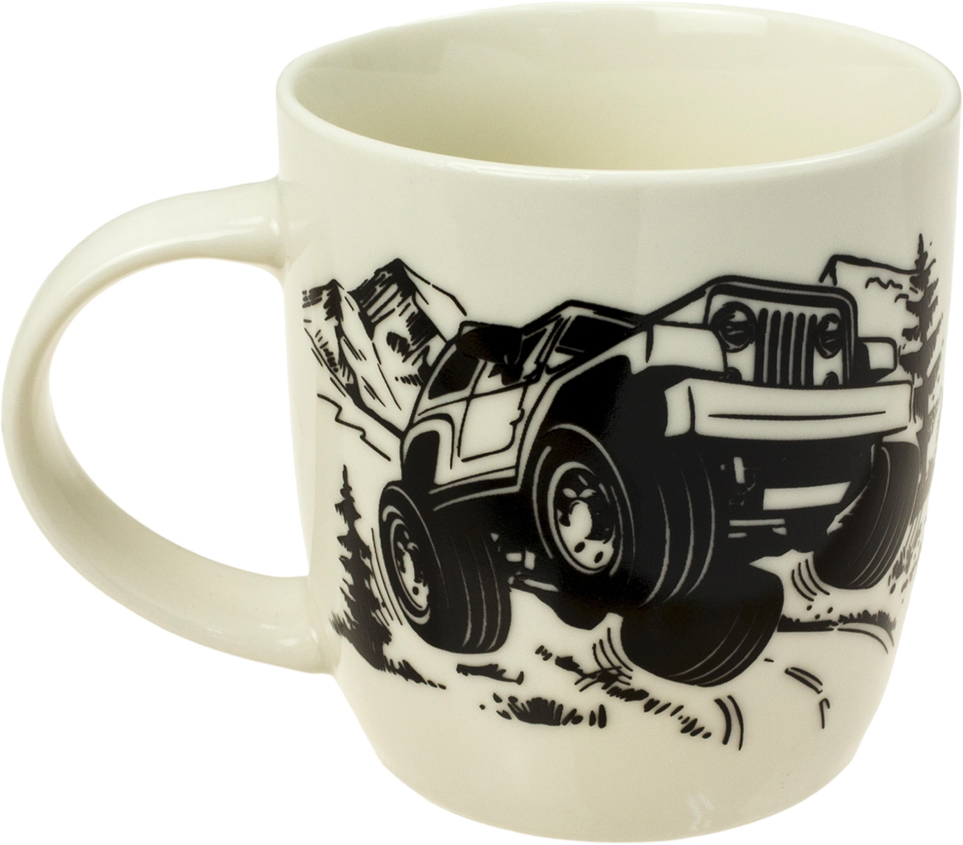 Чашка керамічна 350мл «N Bone»«Off-road» бочка