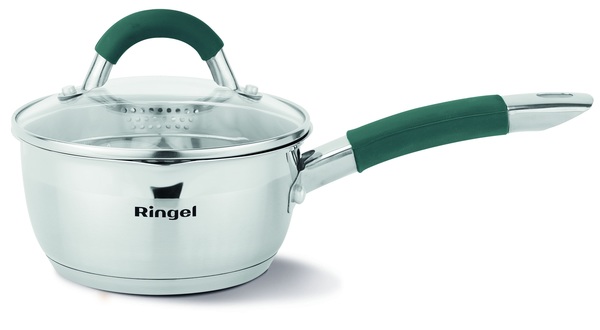 Ківш з нержавіючої сталі «Ringel Expert» 16см 1,6л з кришкою