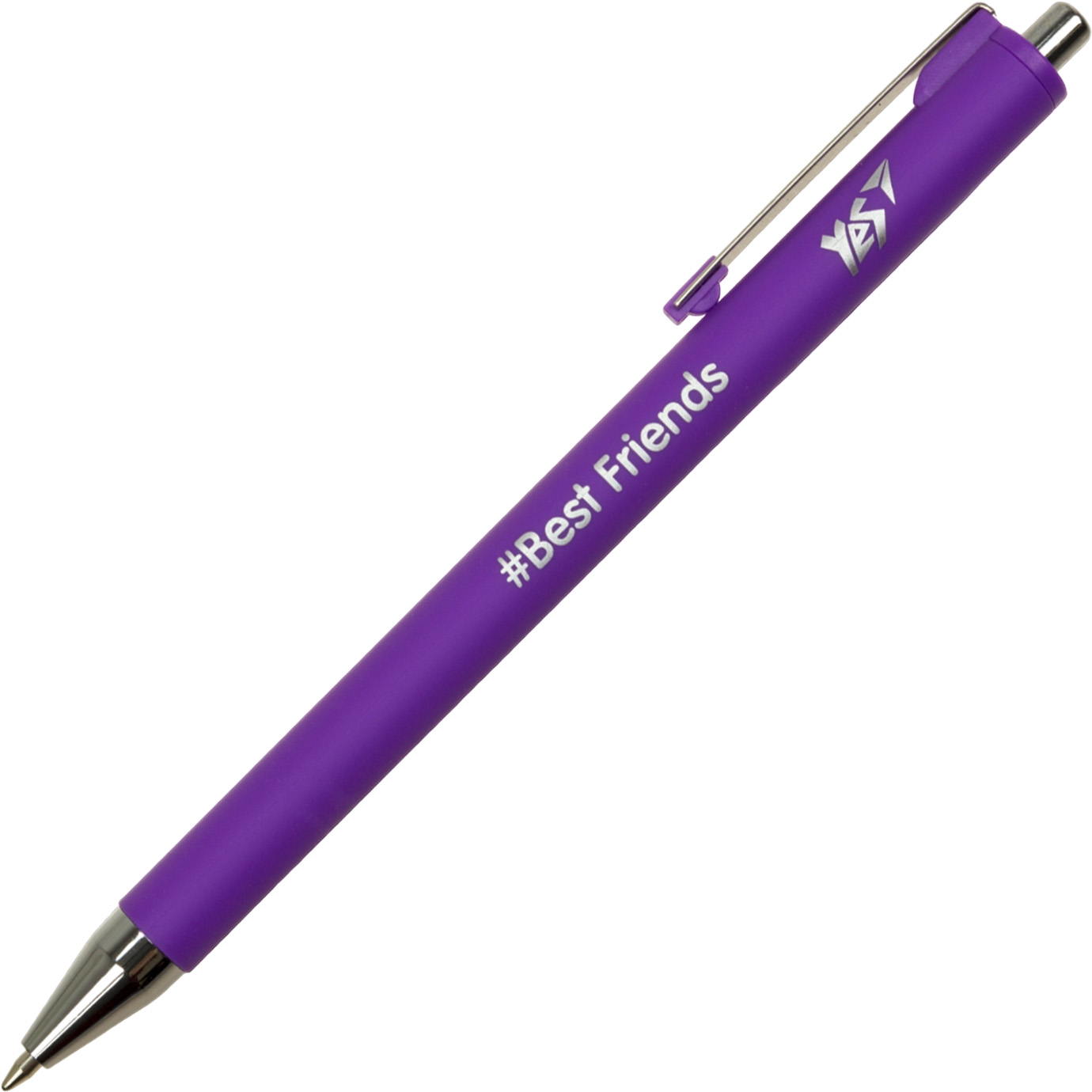 Ручка автоматична кулькова масляна Lucky Pen 0,7 мм синя 411967