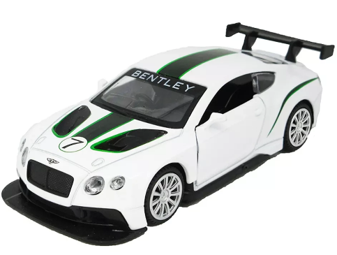 Автомодель «Technodriver» BENTLEY CONTINENTAL GT3, біла