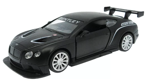 Автомодель «Technodriver» BENTLEY CONTINENTAL GT3, матова чорна