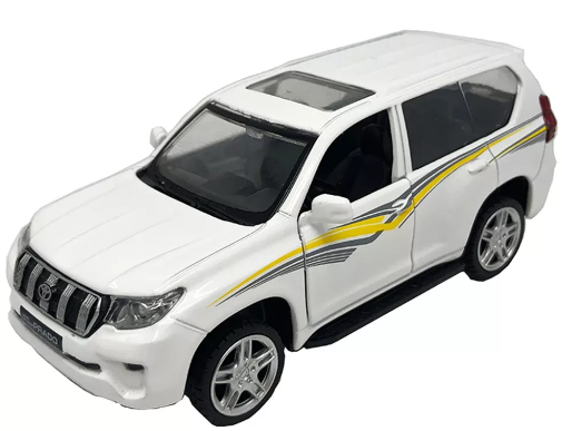 Автомодель «Technodriver» TOYOTA LAND CRUISER, біла