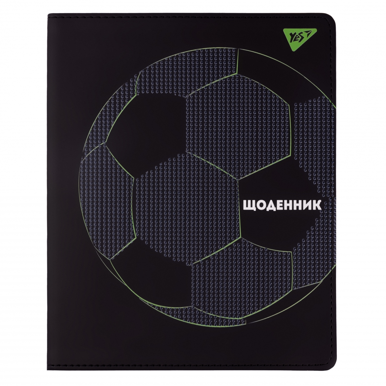 Щоденник шкільний А5 інтегральна обкладинка об'ємний УФ-лак, PU (укр) «Football»