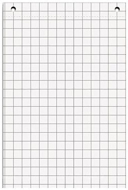 Папір для фліпчарту 64×90см 20 аркушів кл. 70г/м