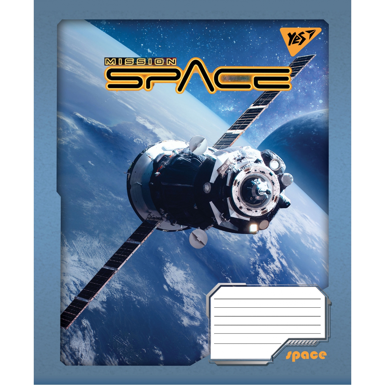 Зошит 36 аркушів клітинка Space