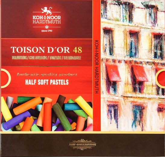 Крейда-пастель «TOISON D'OR» 48 кольорів