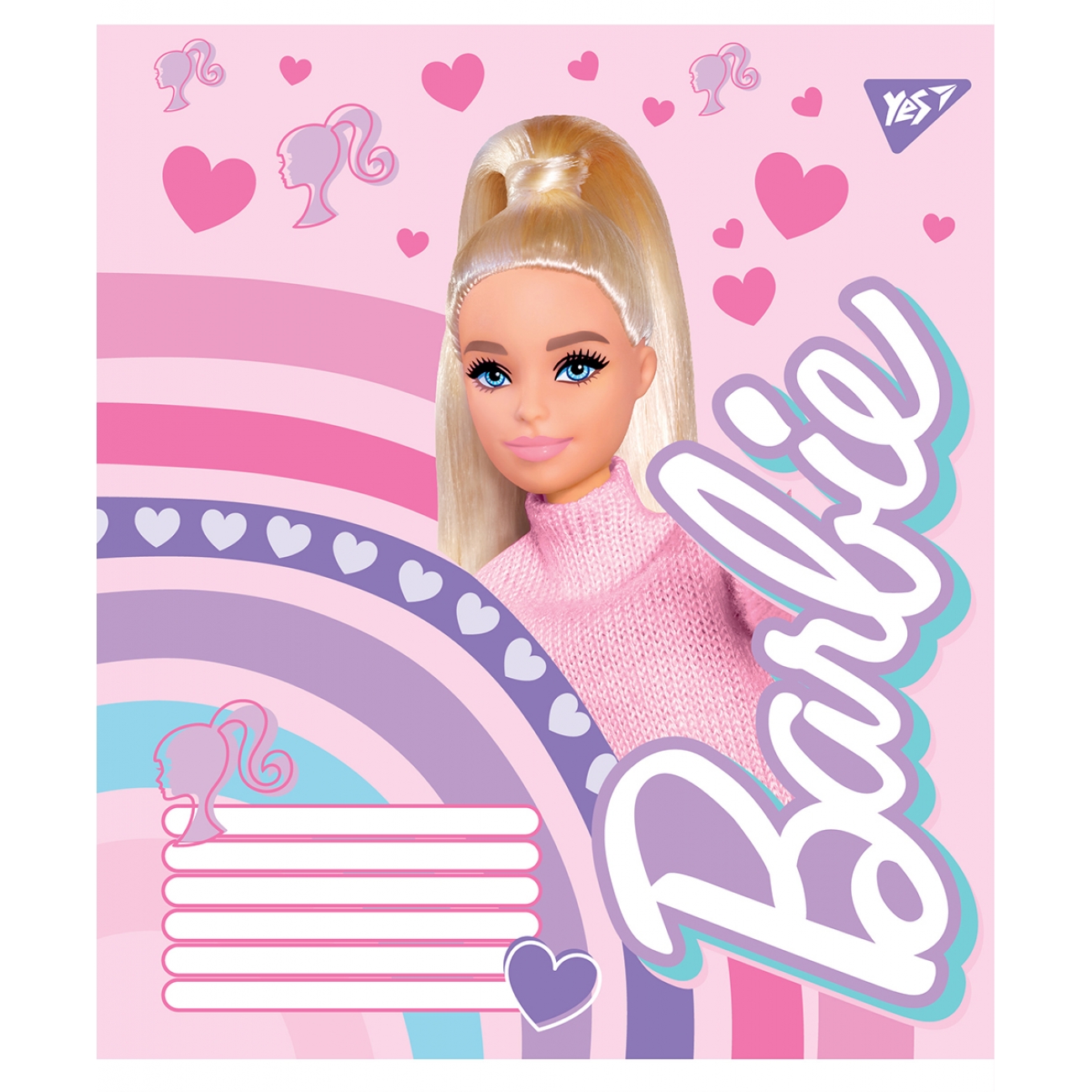 Зошит 12 аркушів лінія Barbie