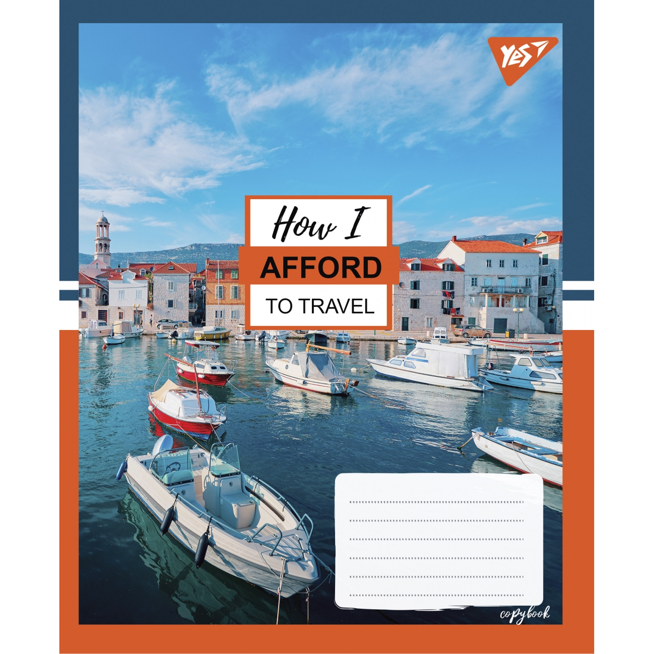 Зошит 96 аркушів лінія Travel