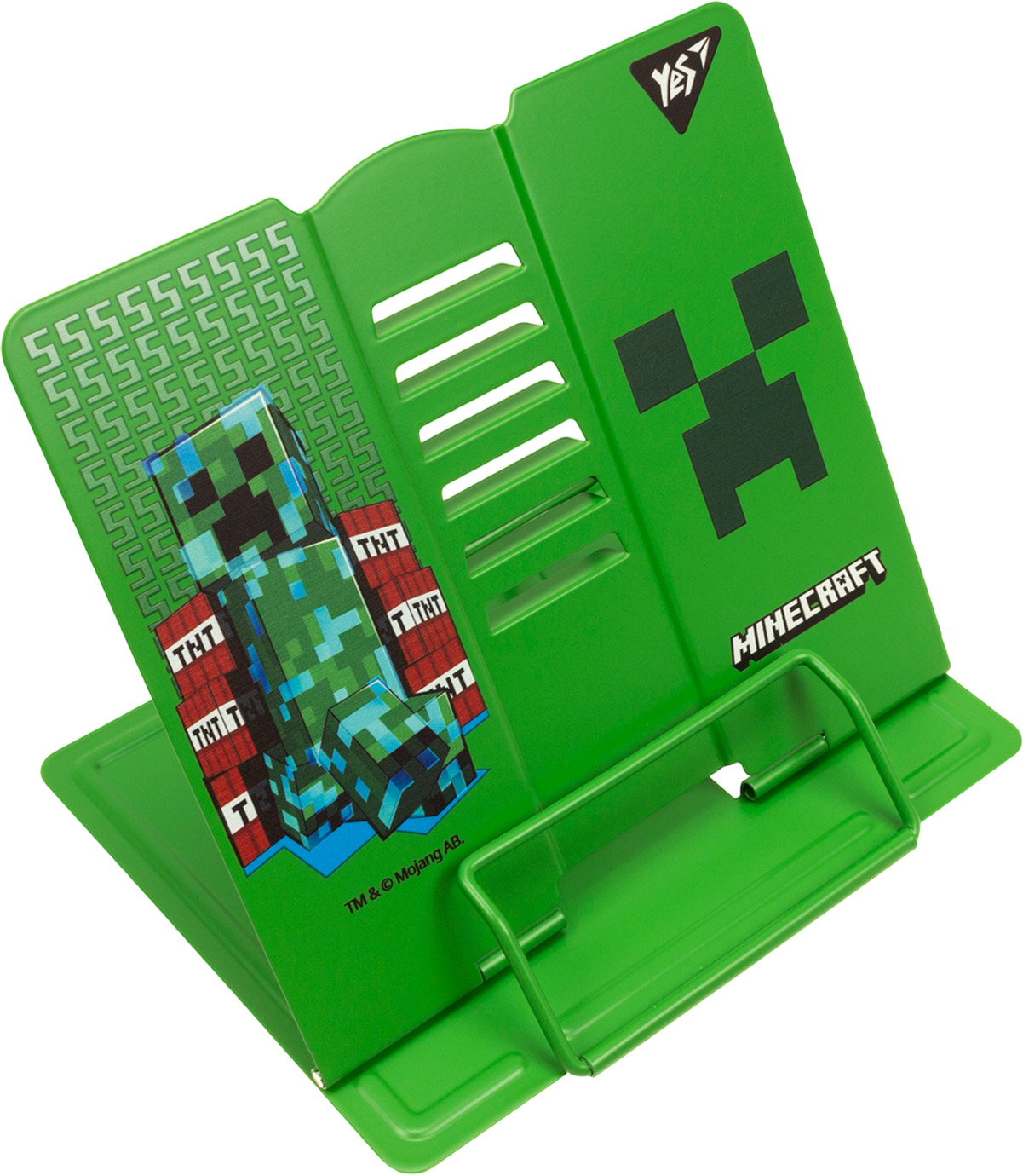 Підставка для книг «Minecraft» кольорова, металева