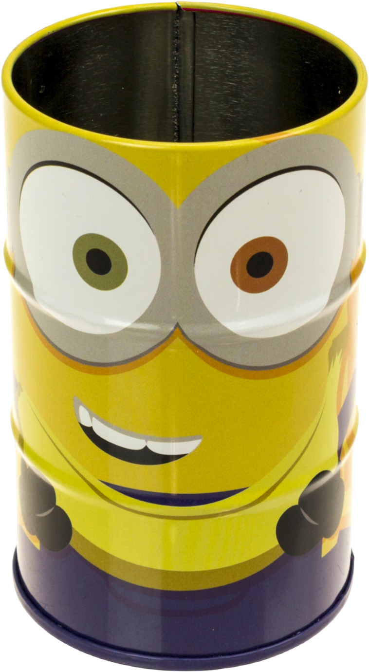 Стакан для ручок металевий «Minions»