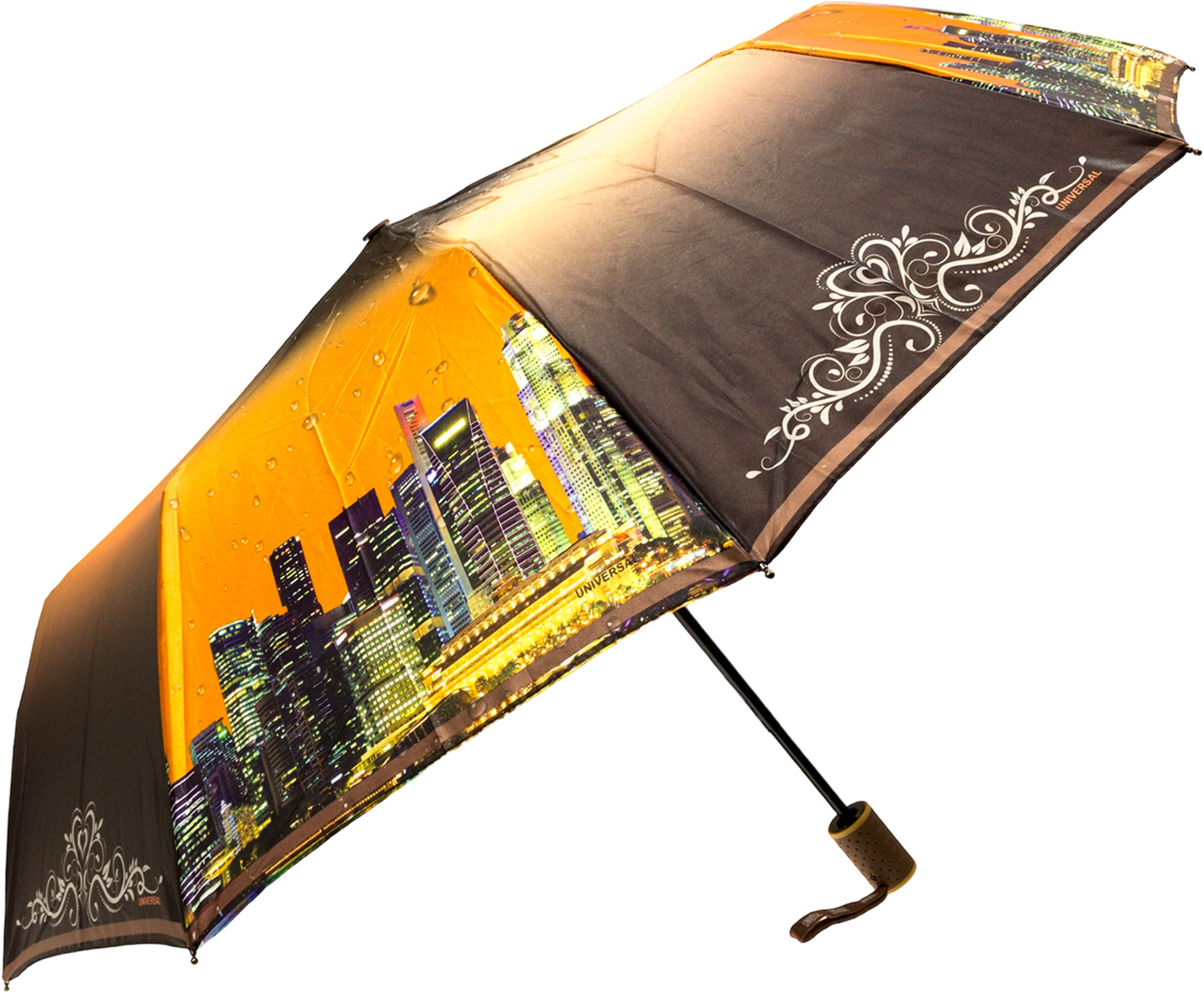 Парасолька жін. напівавтомат «Universal Umbrella» асорті