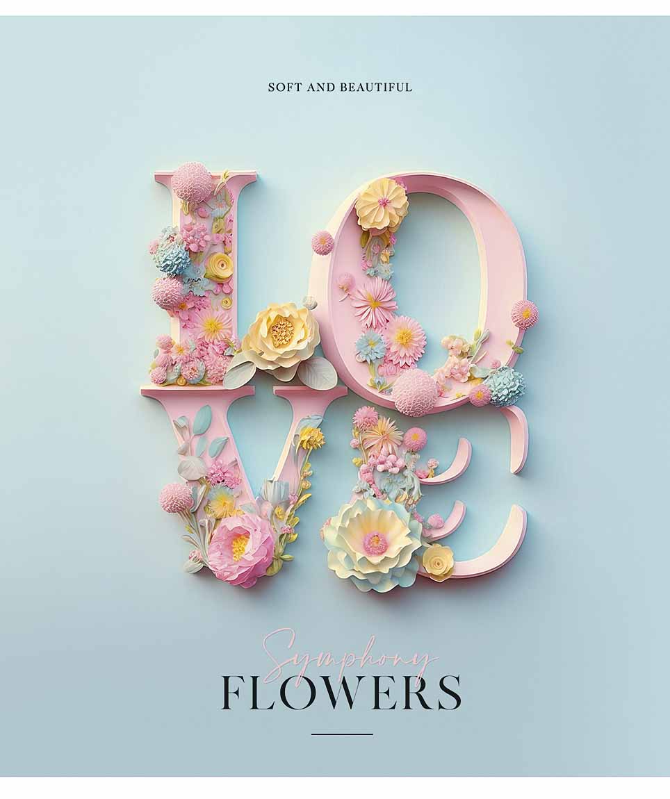 Зошит 36 аркушів лінія «Flower symphony» Уф-лак