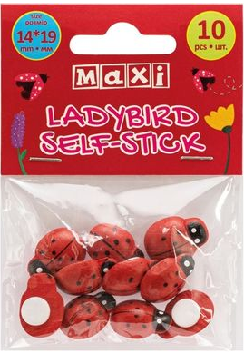 Сонечко для декорування «Maxi» 14×19 мм, 10 шт