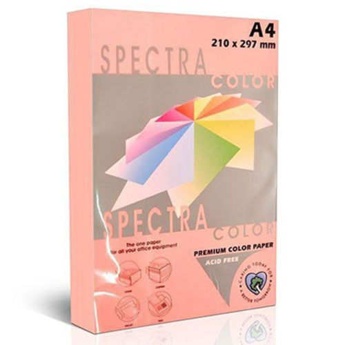 Папір кольоровий А4 80г/м паст. Pink 170 (рожевий) (500шт)