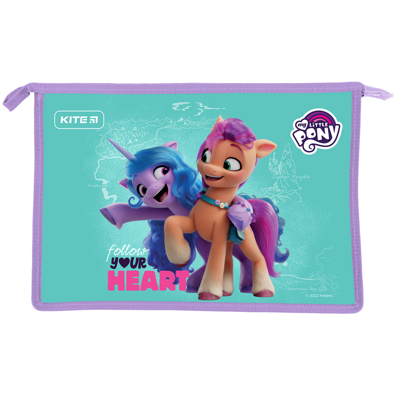 Папка А4+ Litlle Pony на блискавці