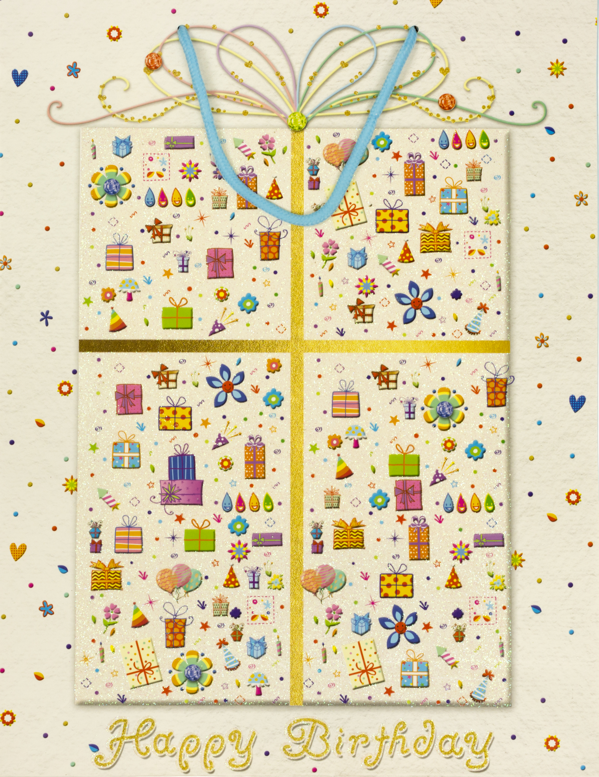 Пакет подарунковий 40×12×31см КІ
