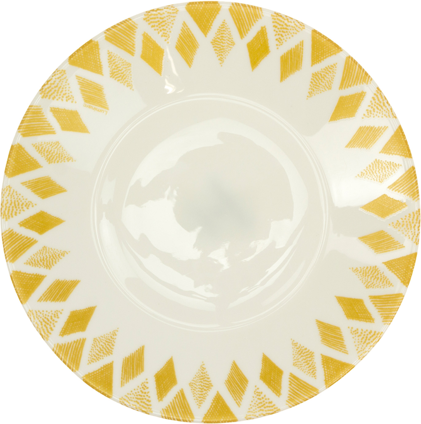 Тарілка десертна скло «Luminarc. Essence Chinto Gold» 19см