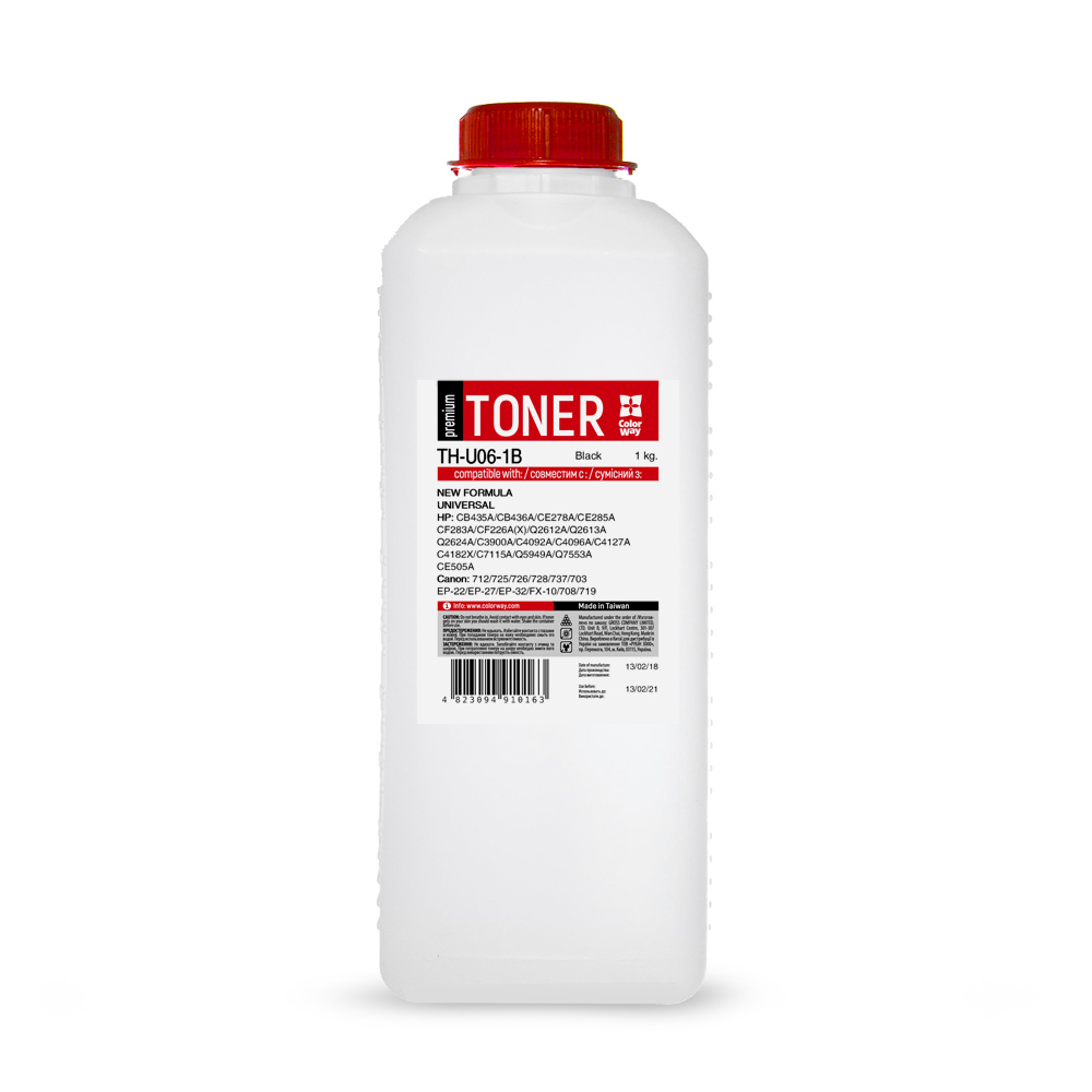 Тонер HP LJ Universal LJ 1005/2035/1010,M402/426 Premium TH-U06-1B 1kg
