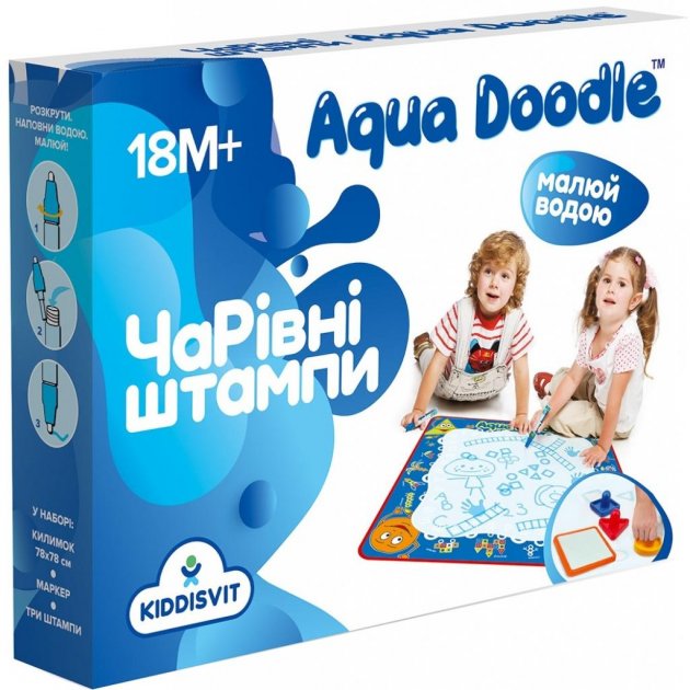 Набір для творчості «Aqua Dooble - Чарівні водні штампи»