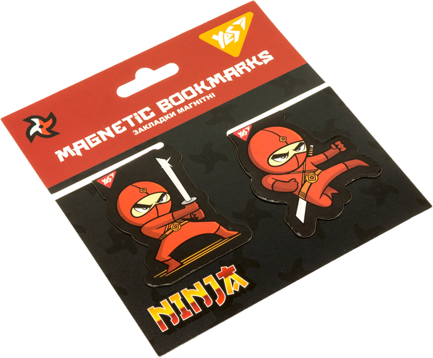 Закладка магнітна Ninja 2 шт