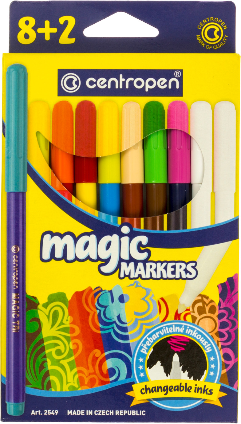 Фломастери Magic 2549/10 10 кольорів 3,5мм